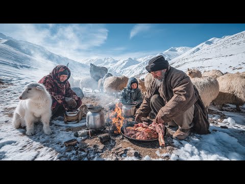 Living And Cooking With a Shepherd Nomadic Family