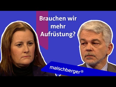 Militärexperte Carlo Masala und Linken-Parteichefin Janine Wissler zum Ukraine-Krieg | maischberger