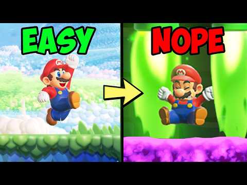 They made IMPOSSIBLE Levels in Mario Wonder?