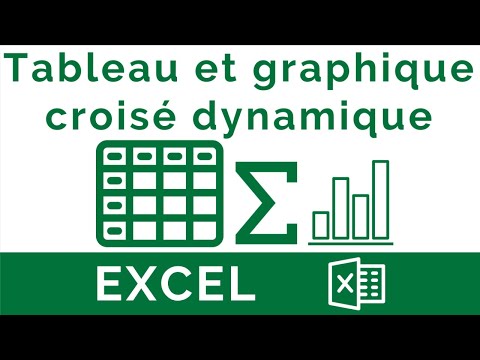 Excel #29 : Créer des Tableaux et Graphiques croisés dynamiques, filtrer avec Segment et chronologie