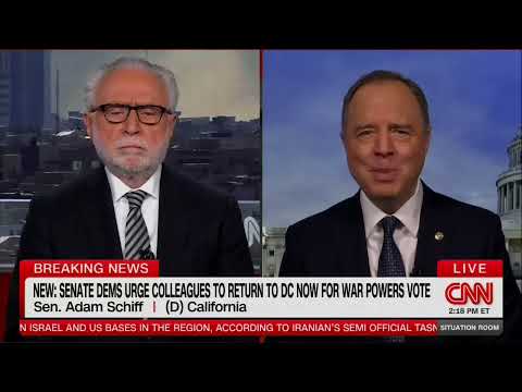Schiff Tees up Vote to Stop Trump's War in Iran