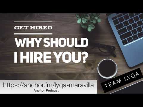 Why Should I Hire You?