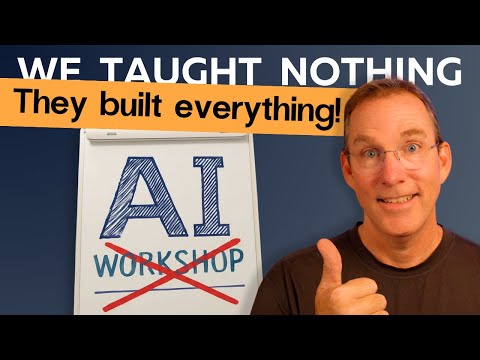 I Taught an AI Workshop About Nothing—and It Worked