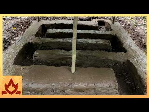 Primitive Technology: Hut with Underfloor Heating (Ondol/Hypocaust)