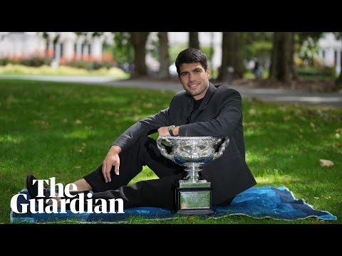 Carlos Alcaraz celebrates Australian Open triumph by gaming with brother