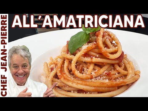 Bucatini all'Amatriciana | Chef Jean-Pierre