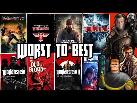 Ranking EVERY Wolfenstein Game WORST TO BEST (Top 9 Games)