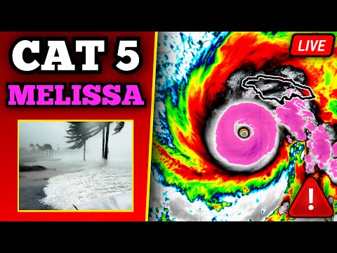 🔴 BREAKING Hurricane Melissa Landfall Coverage - With Live Storm Chasers - Category 5 185+ MPH