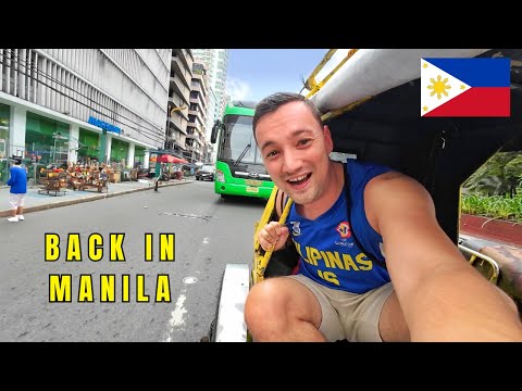 My 1st Day Back In Manila, Philippines 🇵🇭