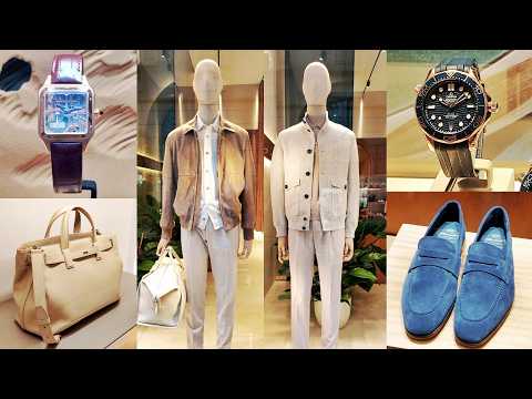 Luxury Menswear and Luxury Cars.