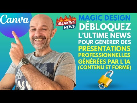 Débloquez l'ultime nouveauté de Canva pour générer des présentations professionnelles grâce à l'I.A.