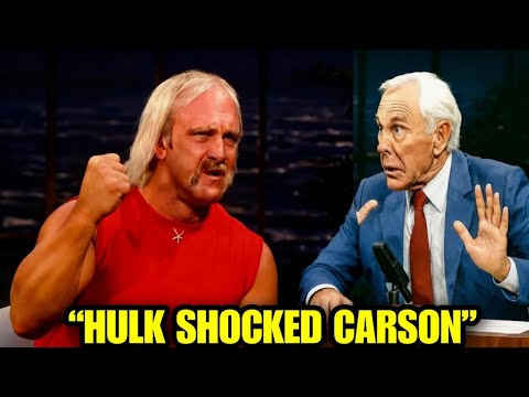 The Most SHOCKING First Appearance Johnny Carson Ever Had (Hulk Hogan)