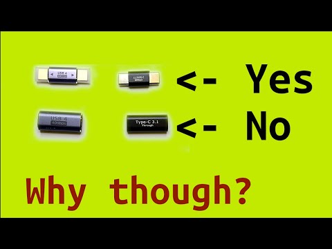 Why are some USB-C adapters allowed and others not?