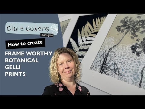 Mastering Botanical Gelli Printing: Creative techniques for stunning artwork