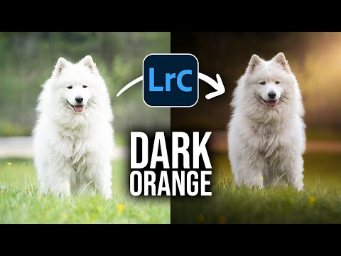 Create This DARK ORANGE STYLE using ONLY LIGHTROOM!