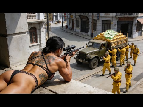 Japanese troops transporting counterfeit money were ambushed and wiped out by snipers.