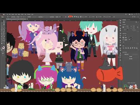 I do art for friendsgiving thankful community feast vector art! Day 8/11