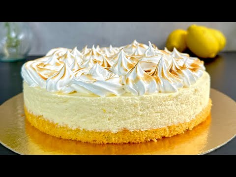 RECETTE DU GATEAU NUAGE AU CITRON MERINGUÉ