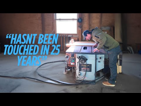 Turning an old Table Saw in to my Dream Cabinet Saw