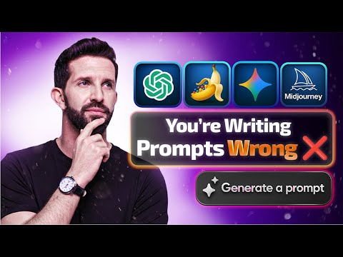 How to Write PERFECT Prompts for ANY AI Tool (ChatGPT, Veo 3, Midjourney, Nano Banana)