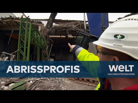 Bagger, Schutzhelm, Presslufthammer: Abrissprofis im Einsatz | Doku