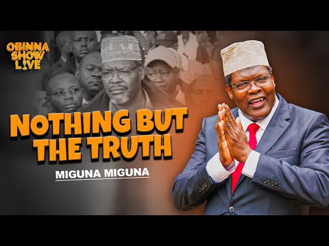 OBINNA SHOW LIVE: I WAS  BETRAYED - Miguna Miguna