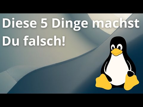 5 Gewohnheiten auf Linux, die wir falsch machen