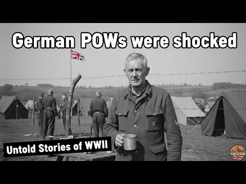 German POWs Couldn’t Believe Their First Day In Britain.