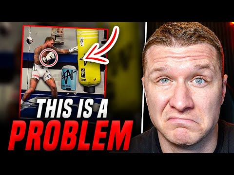 Jake Paul NEW Training Footage REVEALS a MASSIVE Weakness.. And Anthony Joshua Knows It