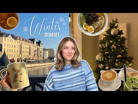 romanticizing my winter days | food, cafés & christmas lights