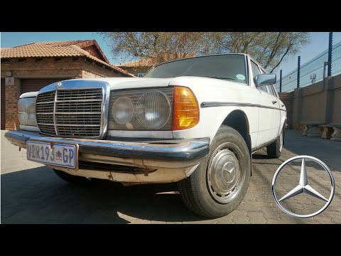 Fixing and starting a dead Mercedes Benz 300D.