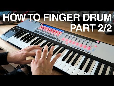 How To Finger Drum Part 2/2