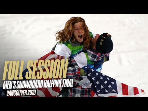 FULL Replay: Shaun White's Triumph! | Men's Snowboard Halfpipe Final | Vancouver 2010