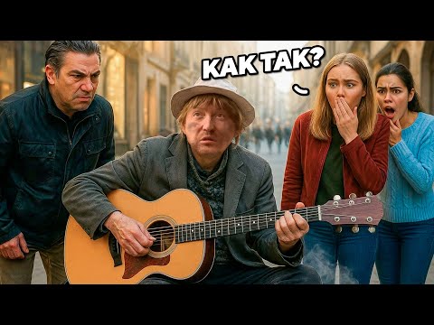 ГИТАРИСТ притворился БЕЗДОМНЫМ и шокировал ЛЮДЕЙ отбил ЛЮБОВЬ и ПРИОДЕЛСЯ