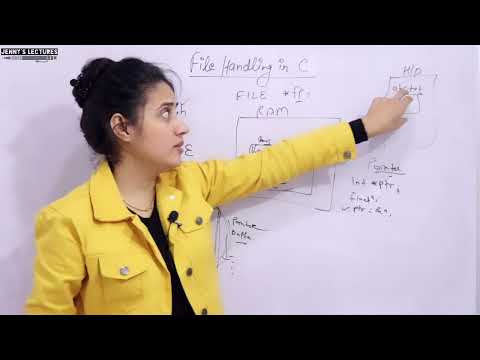 C_120 File Handling in C - part 2 | File Pointer and fopen() function