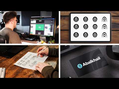 Logo Design Process: Creating a REAL Client’s Logo from Scratch ✍️