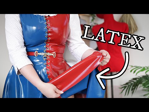 I made a LATEX dress (it's easier than you'd think!)