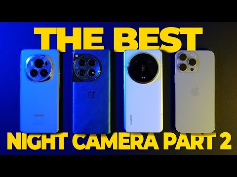 The BEST Night Camera! iPhone 15 Pro Max vs Xiaomi 14 Ultra vs OnePlus12 vs Honor Magic 6 Pro PART 2