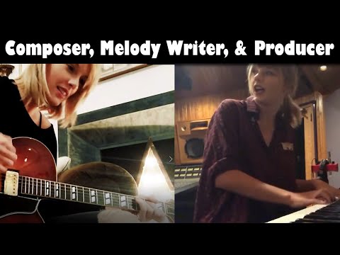 Taylor Swift Being a Composer, Melody Writer, and Producer For Over 45 Minutes Straight