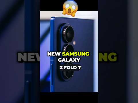 Samsung Galaxy Z Fold 7 Looks Like Magic!🔥