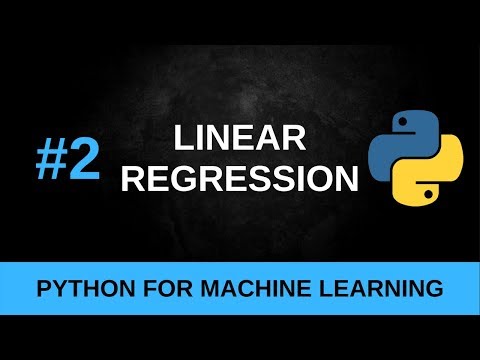 Python Machine Learning Tutorial #2 - Linear Regression