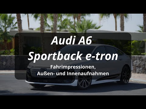 Audi A6 Sportback e-tron 2026
