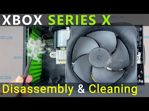 Xbox Series X Disassembly, Dust Cleaning and Thermal Paste Replacement