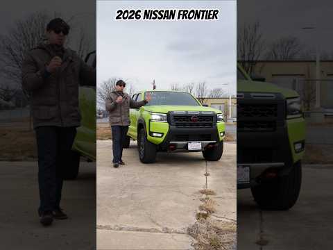 5 Reasons to buy the 2026 Nissan Frontier! 🛻