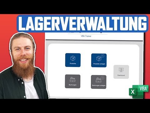 Lagerverwaltungs-Anwendung in Excel VBA (Schritt-für-Schritt erklärt!) + kostenloser Download