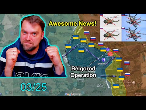 Update from Ukraine | Wow! Ukraine success in Belgorod. Himars in Action Z- Army lost 4 Helicopters