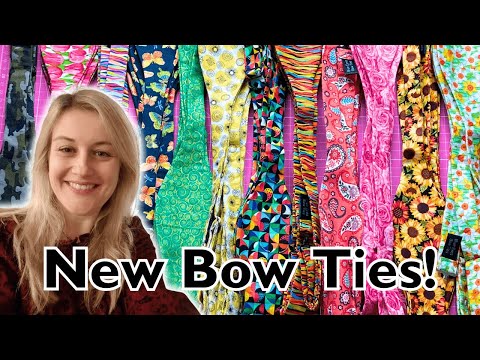 BRAND NEW Bow Tie Designs Just In!