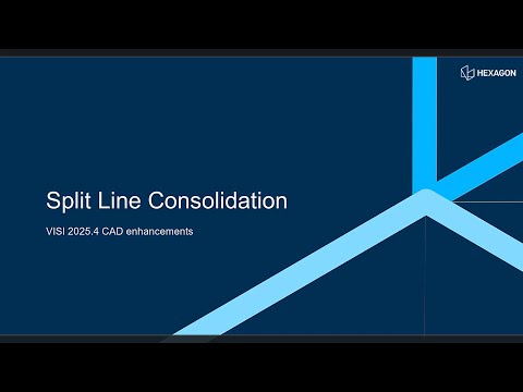 VISI 2025.4 | Enhanced Split Line Consolidation for Clearer Mold Analysis