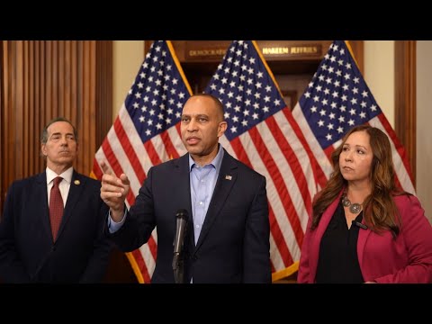 Hakeem Jeffries Press Avail