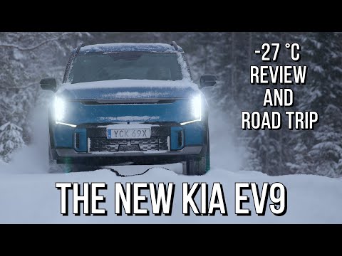 NEW KIA EV9 // -27 °C WINTER TRIP // Why is it so POPULAR? // REVIEW // NEW Model 2024